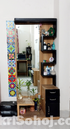 (Reading+Dressing) table, bedside desk & Shelf